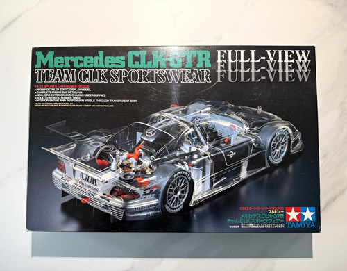 Tamiya mercedes clk gtr - 1:24, clk-gtr