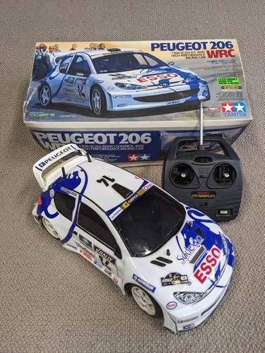 Tamiya peugeot 206 wrc - peugeot,