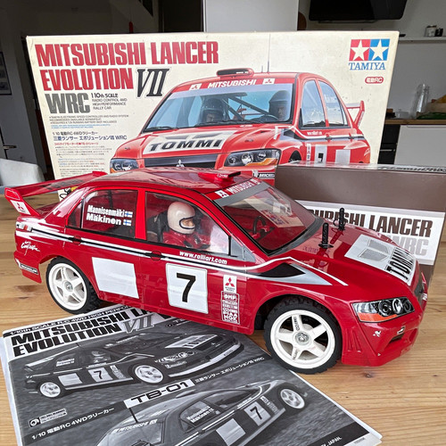 Tamiya mitsubishi lancer - tamiya,