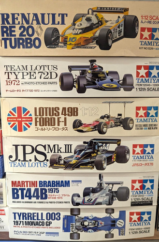 Tamiya big scale formel - 1:12,
