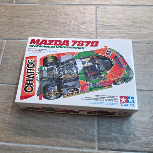 Tamiya mazda 787b mans - tamiya,