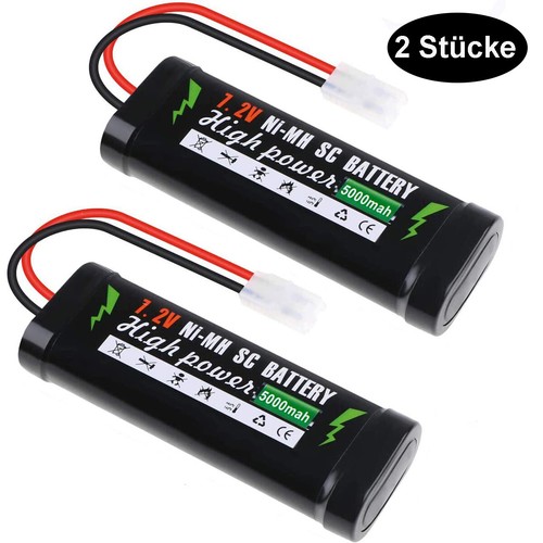 5000mah nimh akku - 2x,