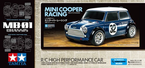 Tamiya mini cooper - mb-01,